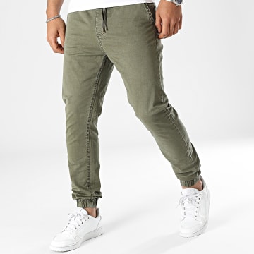  Indicode Jeans - Jogger Pant Fields 60-183 Vert Kaki