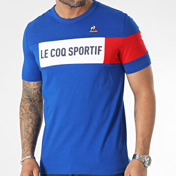  Le Coq Sportif - Tee Shirt Tricolore 2310011 Bleu