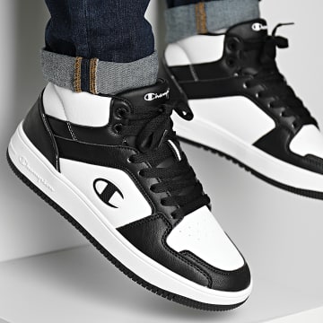  Champion - Baskets Montantes Rebound 2.0 Mid S21907 Black White