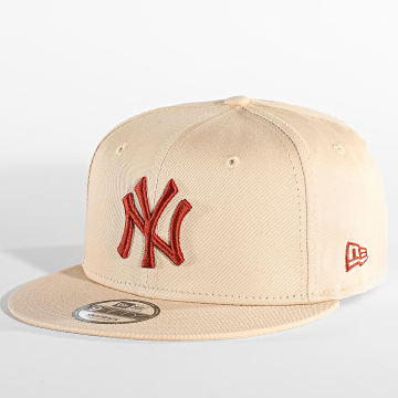  New Era - Casquette Snapback 9Fifty League Essential New York Yankees Beige