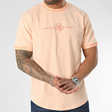 Project X Paris - Tee Shirt Oversize 2210218 Orange Corail