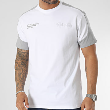  Project X Paris - Tee Shirt 2310023 Blanc Gris
