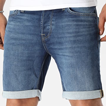  Jack And Jones - Short Jean Rick Icon Bleu Denim