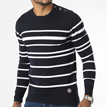  MZ72 - Pull Bleu Marine