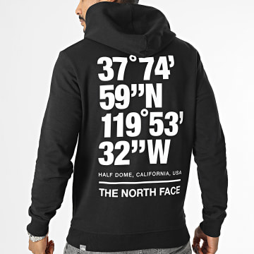  The North Face - Sweat Capuche Coordinates A826U Noir