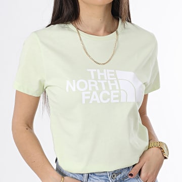  The North Face - Tee Shirt Femme Easy Vert