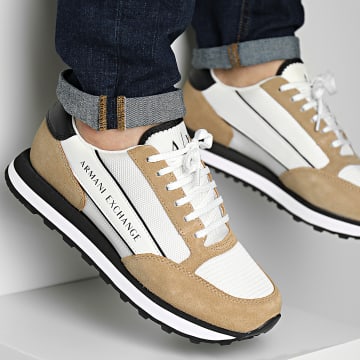 Armani Exchange - Sneakers XUX083 XV263 Beige Nero Off White