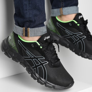  Asics - Baskets Gel Quantum Lyte II 1201A774 Black Green Gecko