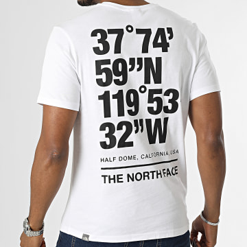  The North Face - Tee Shirt A826X Blanc