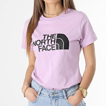  The North Face - Tee Shirt Femme Easy Lavande