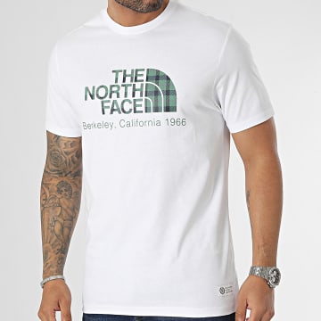  The North Face - Tee Shirt Berkeley California A55GE Blanc