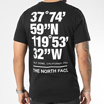  The North Face - Tee Shirt Coordinates A826X Noir