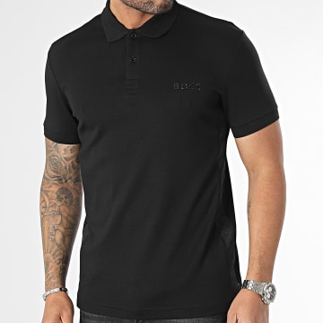  BOSS - Polo Manches Courtes Paule Mirror 50488295 Noir