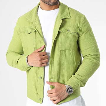 Frilivin - Camisa Manga Larga Verde Claro