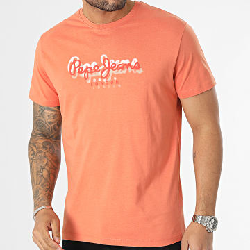  Pepe Jeans - Tee Shirt Richme Orange