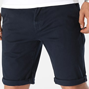 Short Talbots Taille 16 - Bleu Blanc Rayé, Chino Plissé, Poches, Taille Haute