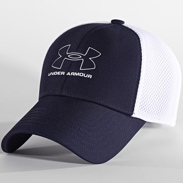  Under Armour - Casquette Fitted 1369804 Bleu Marine Blanc