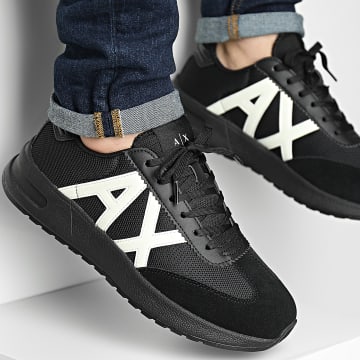 Armani Exchange - XUX071-XV527 Sneakers nere off white