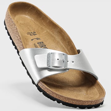  BIRKENSTOCK - Sandales Femme Madrid BS Silver