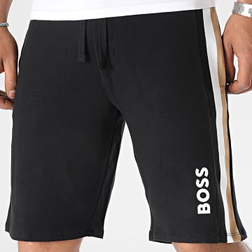  BOSS - Short Jogging A Bandes 50491511 Noir