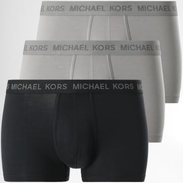  Michael Kors - Lot De 3 Boxers Supima Noir Gris