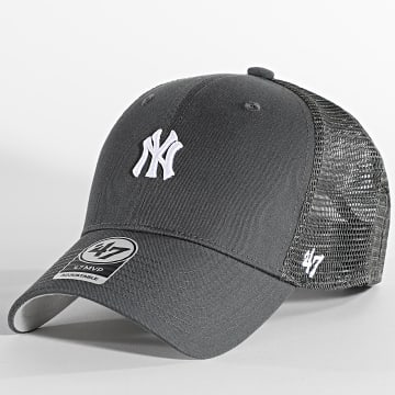  '47 Brand - Casquette Trucker MVP Mini Logo New York Yankees Gris
