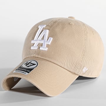  '47 Brand - Casquette Clean Up Los Angeles Dodgers Beige