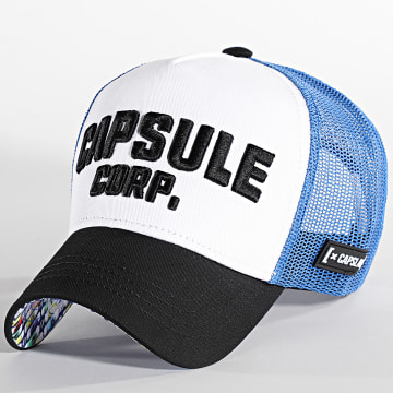  Capslab - Casquette Trucker Capsule Corp Bleu Blanc Noir