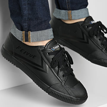  Feiyue - Baskets Low 1920 Black Black