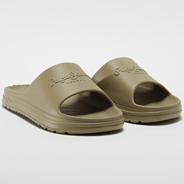  Pepe Jeans - Claquettes Beach Slide PMS70121 Army