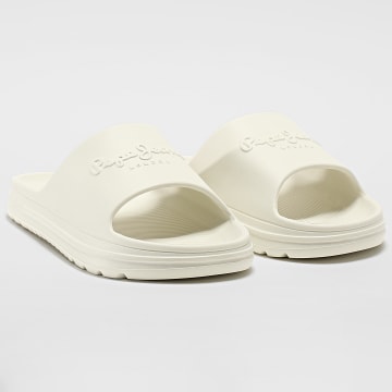  Pepe Jeans - Claquettes Beach Slide PMS70121 Factory White