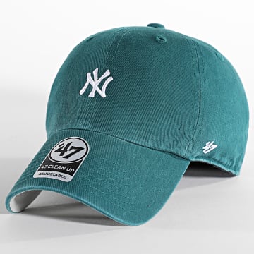  '47 Brand - Casquette Clean Up Mini Logo New York Yankees Vert