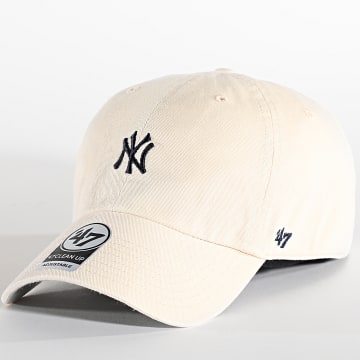 '47 Brand - Casquette Clean Up Mini Logo New York Yankees Beige