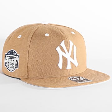  '47 Brand - Casquette Snapback Captain New York Yankees Camel