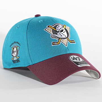  '47 Brand - Casquette MVP Anaheim Ducks Turquoise Bordeaux