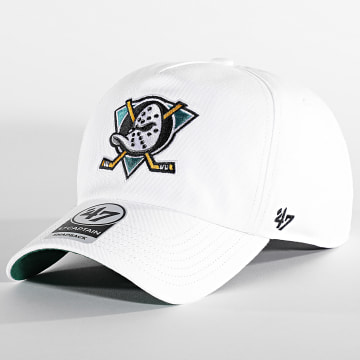  '47 Brand - Casquette Snapback Captain Anaheim Ducks Blanc