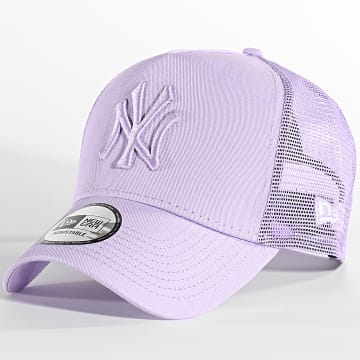  New Era - Casquette Trucker Tonal Mesh New York Yankees Lavander
