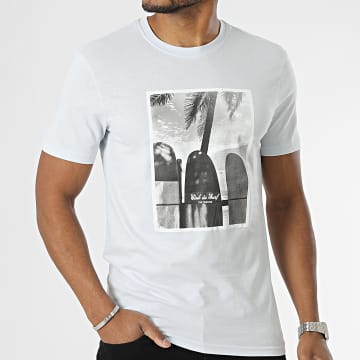  Only And Sons - Tee Shirt Trey Bleu Clair