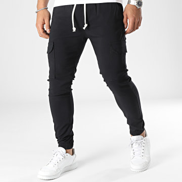  Uniplay - Pantalon Cargo Noir