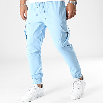  Uniplay - Pantalon Cargo Bleu  Ciel
