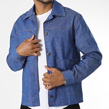  Uniplay - Surchemise En Jean Bleu Denim