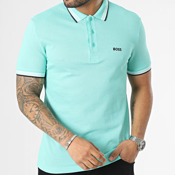  BOSS - Polo Manches Courtes Paddy 50468983 Turquoise