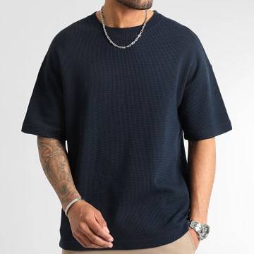  LBO - Tee Shirt Oversize Large 2959 Bleu Marine