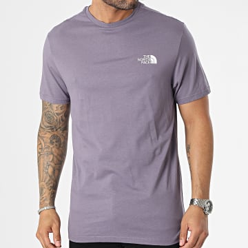  The North Face - Tee Shirt Simple Dome A2TX5 Violet
