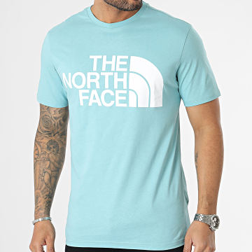  The North Face - Tee Shirt Standard A4M7X Bleu Clair