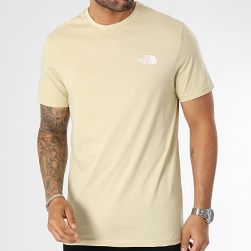  The North Face - Tee Shirt Simple Dome A2TX5 Beige