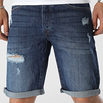 Tiffosi - Pantaloncini jeans regolari 10048756 Blu Denim