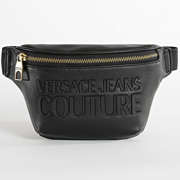 Versace Jeans Couture - Sac Banane Range Tactile Logo Noir