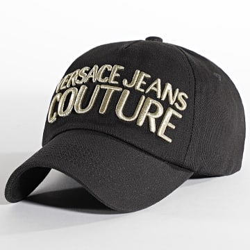 Versace Jeans Couture - Gorra 74YAZK10 Negro Oro