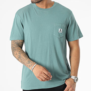  Element - Tee Shirt Poche Basic Vert